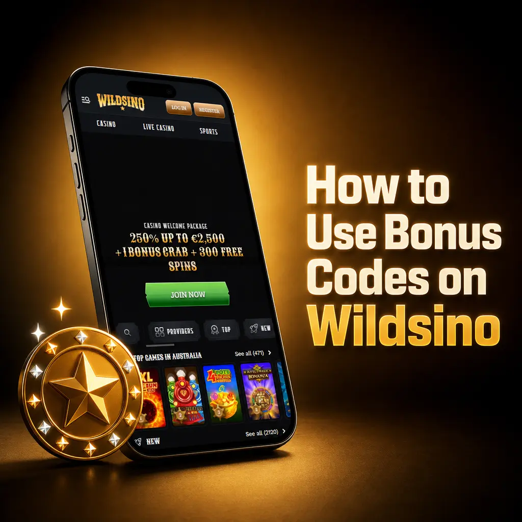 How to Use Bonus Codes on Wildsino