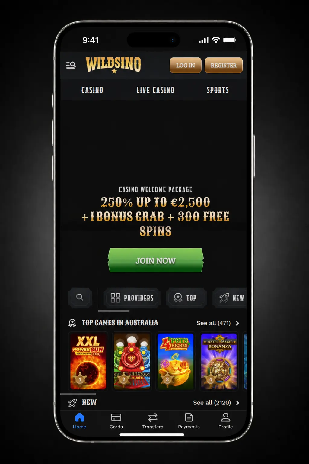 Step-by-step guide on how to use Wildsino bonuses in Australia, from registration to claiming welcome bonus