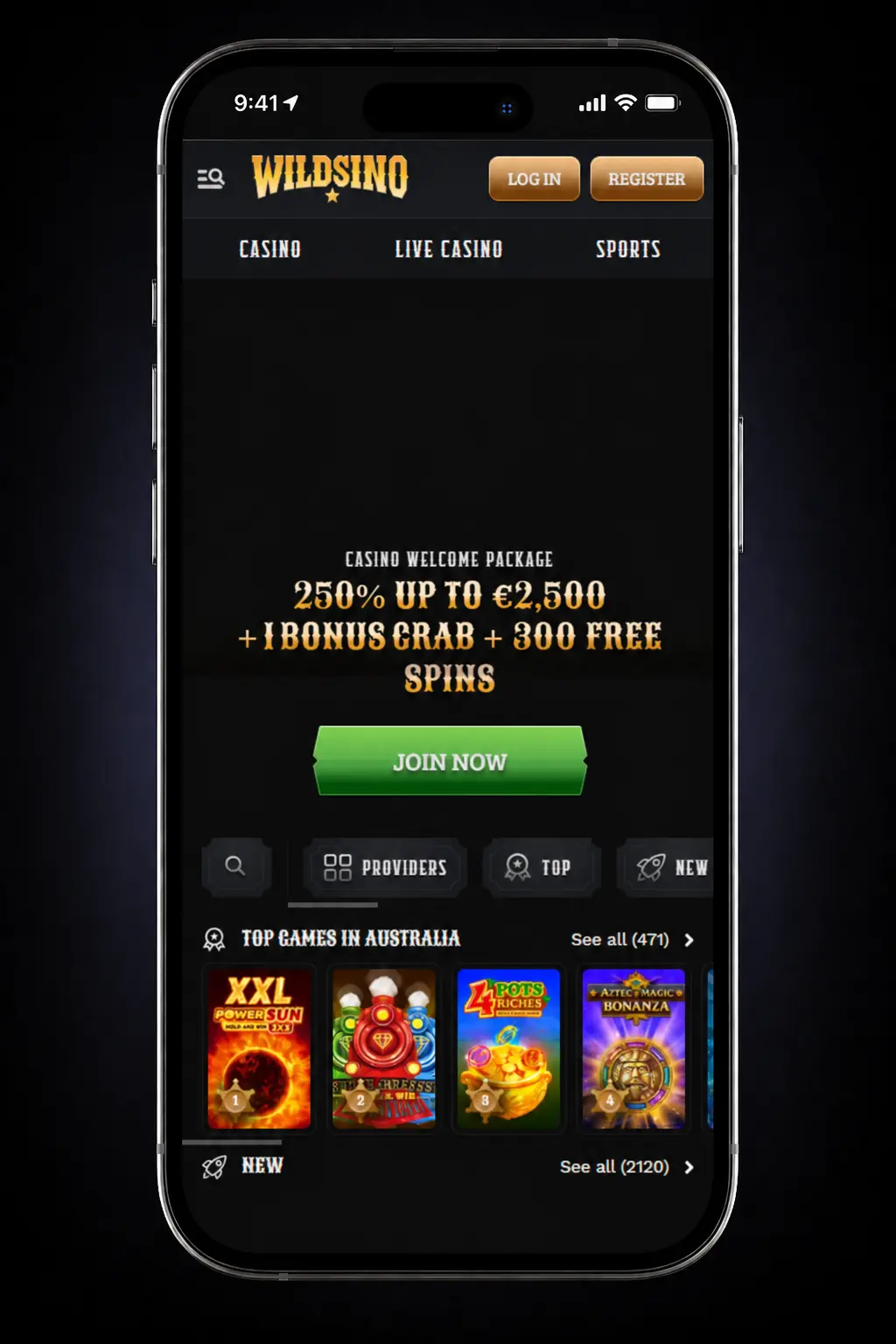 Wildsino app login screen showing step-by-step process to access your casino account via mobile application