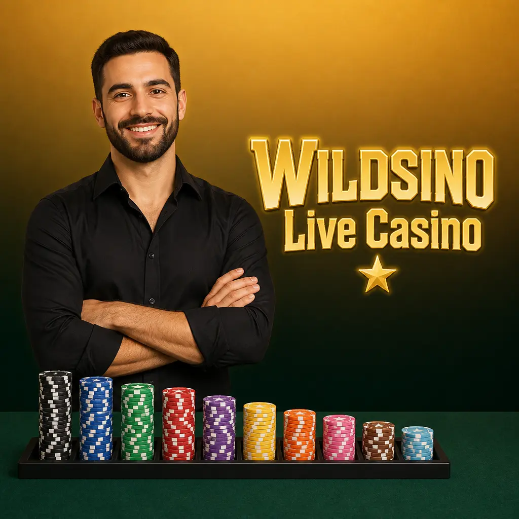 Wildsino Live Casino dealers and tables